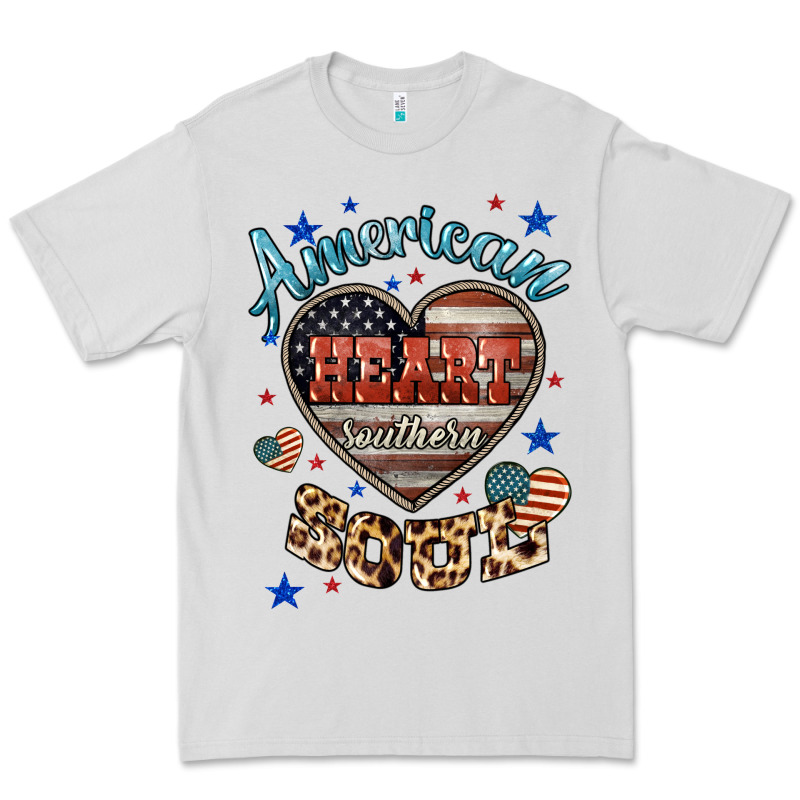 American Heart Southern Soul Premium Tee by HowdyJamesFarm | Teevron