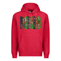 Cardinal Merry Christmas Premium Hoodie - CowhideDigitalArt