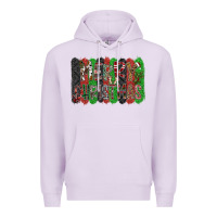 Lilac Merry Christmas Premium Hoodie - CowhideDigitalArt