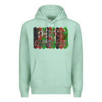 Seafoam Merry Christmas Premium Hoodie - CowhideDigitalArt
