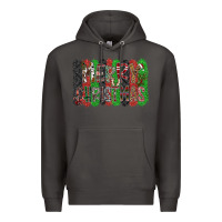 Smoke Merry Christmas Premium Hoodie - CowhideDigitalArt