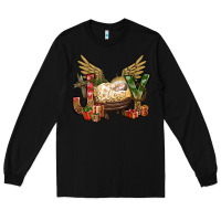 Black joy christmas with baby jesus bbs Long Sleeve Tee - BundleAndBundleShop