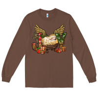 Chestnut joy christmas with baby jesus bbs Long Sleeve Tee - BundleAndBundleShop