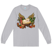 Moon Dust joy christmas with baby jesus bbs Long Sleeve Tee - BundleAndBundleShop