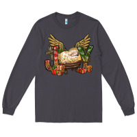 Smoke joy christmas with baby jesus bbs Long Sleeve Tee - BundleAndBundleShop