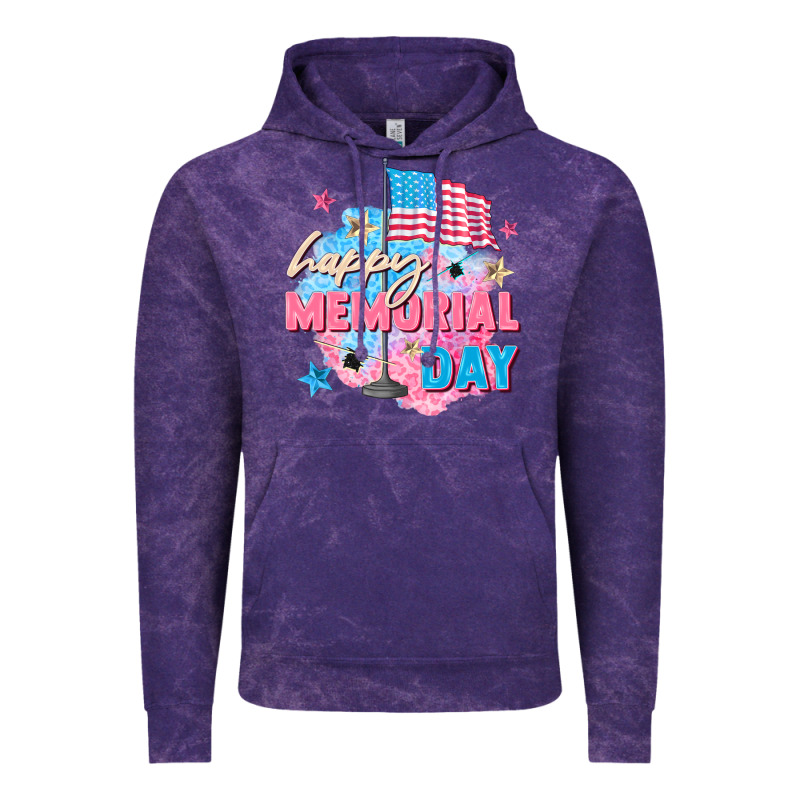 Happy Memorial Day Vintage Hoodie by FaDigitalArtStudio | Teevron