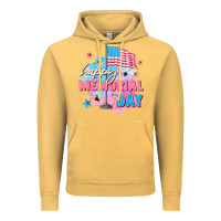 Vintage Mustard Happy Memorial Day Vintage Hoodie - FaDigitalArtStudio