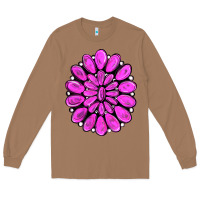 Toasted Coconut pink gemstone Long Sleeve Tee - RanaPortraitStore