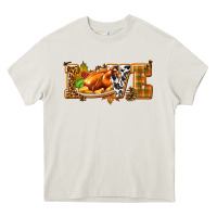 Cream Love with Turkey Heavy Core Tee - texasbilliewilder