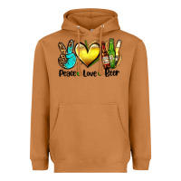 Meerkat peace love beer Heavyweight Hoodie - AdoDesignShop