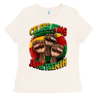 Bone im celebrating juneteenth  (1) Ladies Tee - CowGirlArtShop