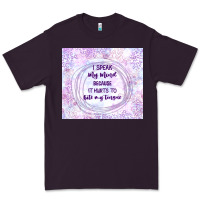 Plum it hurts to bite my tongue Premium Tee - TumblerDesignByShophia