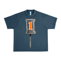 Midnight Navy marker 1 chain fa element Urban Heavy Tee - FaDigitalArtStudio