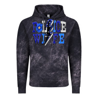 Cloud Black Police wife Vintage Hoodie - FaDigitalArtStudio