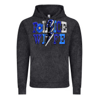 Vintage Black Police wife Vintage Hoodie - FaDigitalArtStudio