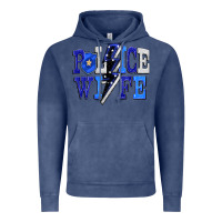 Vintage Denim Police wife Vintage Hoodie - FaDigitalArtStudio