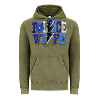 Vintage Olive Police wife Vintage Hoodie - FaDigitalArtStudio