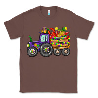 Chestnut mardi gras tractor Classic Tee - CowGirlArtShop
