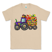 Mushroom mardi gras tractor Classic Tee - CowGirlArtShop