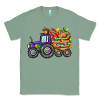 Sage mardi gras tractor Classic Tee - CowGirlArtShop