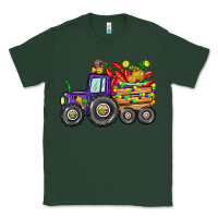 Sports Green mardi gras tractor Classic Tee - CowGirlArtShop