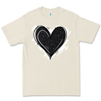 Bone black glitter heart Premium Tee - Jasminsmagicworld