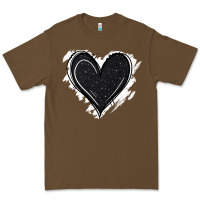 Cacao black glitter heart Premium Tee - Jasminsmagicworld