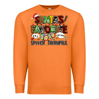 Carrot santas favorite speech therapist Premium Sweatshirt - AdoDesignShop
