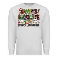 Dove Grey santas favorite speech therapist Premium Sweatshirt - AdoDesignShop