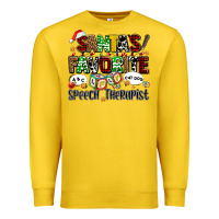 Lemon santas favorite speech therapist Premium Sweatshirt - AdoDesignShop