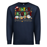 Navy santas favorite speech therapist Premium Sweatshirt - AdoDesignShop