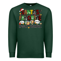Sports Green santas favorite speech therapist Premium Sweatshirt - AdoDesignShop