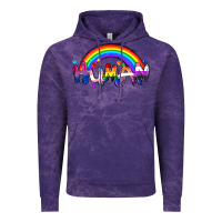 Cloud Purple Human pride Vintage Hoodie - FaDigitalArtStudio