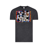 Vintage Black 4th of July Cows Holstein Cows Vintage Tee - Jasminsmagicworld