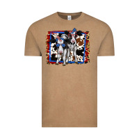 Vintage Coffee 4th of July Cows Holstein Cows Vintage Tee - Jasminsmagicworld