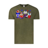 Vintage Olive emt emergency medical technician coffee cups Vintage Tee - OliviaCreatesArt