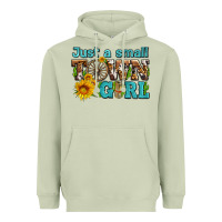 Matcha just a small town girl with sunflowers and money Heavyweight Hoodie - AdoDesignShop