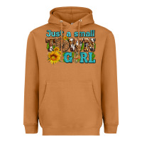 Meerkat just a small town girl with sunflowers and money Heavyweight Hoodie - AdoDesignShop