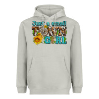 Moon Dust just a small town girl with sunflowers and money Heavyweight Hoodie - AdoDesignShop