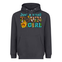 Smoke just a small town girl with sunflowers and money Heavyweight Hoodie - AdoDesignShop