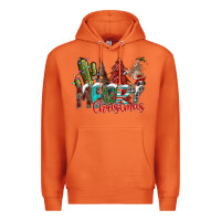 Carrot Merry Christmas Premium Hoodie - CowhideDigitalArt