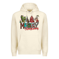 Sandshell Merry Christmas Premium Hoodie - CowhideDigitalArt