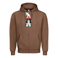 African American Nurse Gnome Zipper Hoodie | Teevron