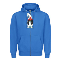 True Royal african american nurse gnome Zipper Hoodie - BarkalooDesign