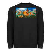 Black clown fish  license plate Heavyweight Sweatshirt - BarkalooDesign