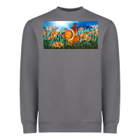 Storm clown fish  license plate Heavyweight Sweatshirt - BarkalooDesign