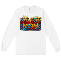 White Hot mess mom Mother's Day Long Sleeve Tee - FaDigitalArtStudio