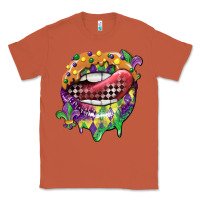 Copper mardi gras lips Classic Tee - CowGirlArtShop