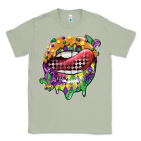 Matcha mardi gras lips Classic Tee - CowGirlArtShop