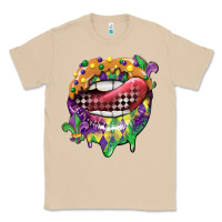 Mushroom mardi gras lips Classic Tee - CowGirlArtShop